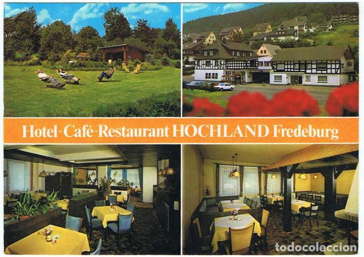 Cartes Postales: Postal Alemania. Hotel-Caf&eacute;-Restaurant Hochland. Nr. 3558 HP