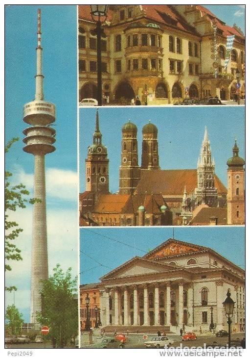 Postales: == P614 - POSTAL - MUNICH - VARIAS VISTAS - Foto 1