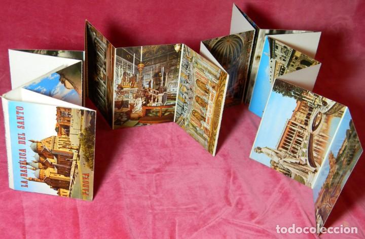 Postales: San Antonio de Padua - Italia - Libro Block miniatura - 20 fotografias