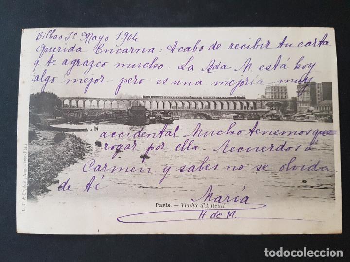 Postales: PARIS VIADUCTO DE AUTEUIL - Foto 1
