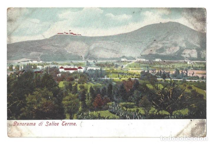 Postales: CARTOLINA POSTALE- SALICE TERME. ITALIE- PANORAMA. ITALIA- DORSO NON DIVISO