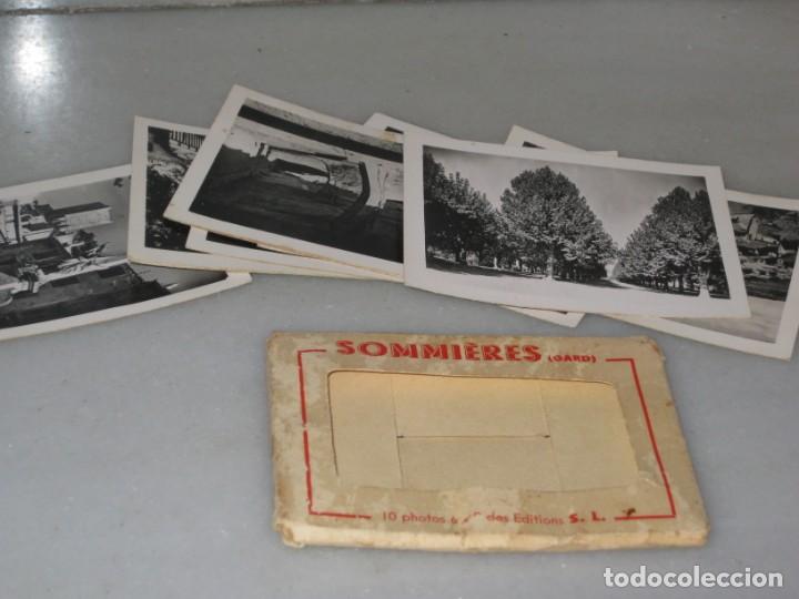 Postales: Paquete de 10 fotos postales de Sommieres Gard Francia.6 x 9 cm.
