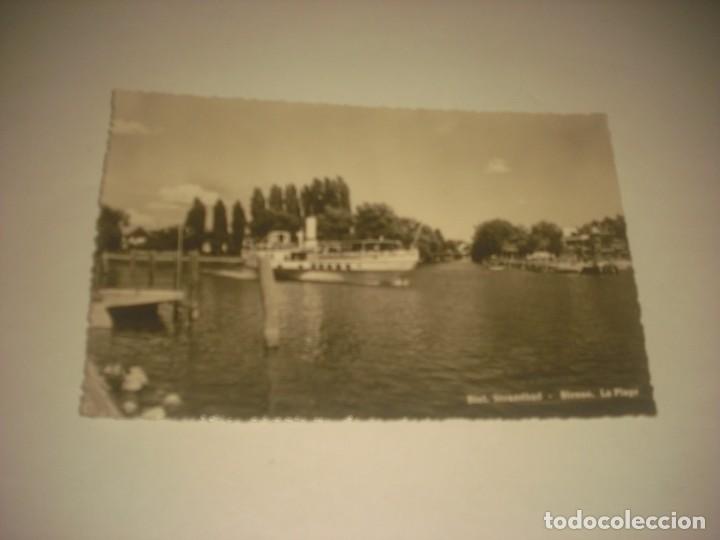 Postales: BIEL. STRANDBAD , BIENNE . LA PLAGE, SIN CIRCULAR. - Foto 1