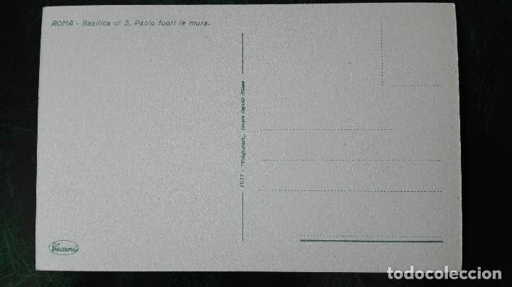 Postales: Postal de Roma a&ntilde;o 1933 - Foto 2