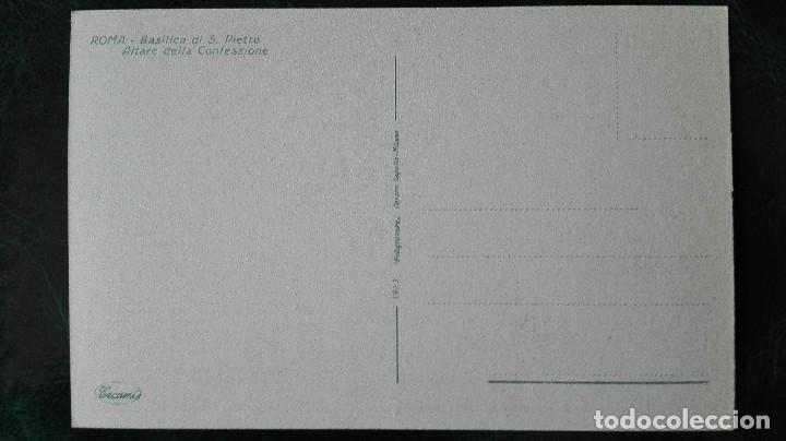 Postales: Postal de Roma a&ntilde;o 1933 - Foto 2