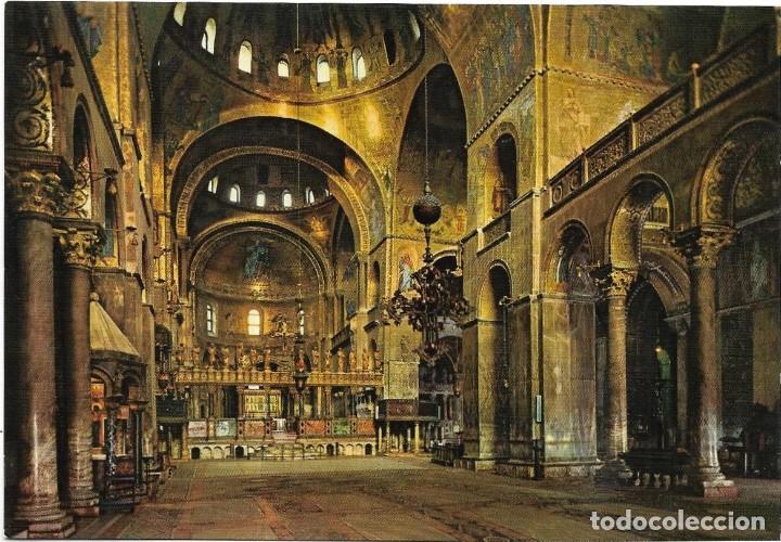 b23 - postal - basilica di san marco - inter - Buy Old Postcards ...