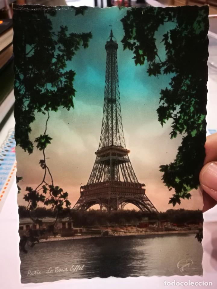Postales: Postal Paris La Torre Eiffel Tower - Foto 1