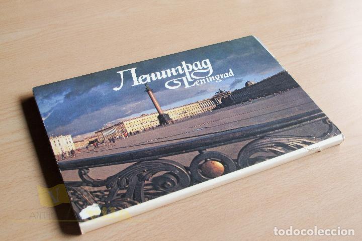 Postales: Bloc de 32 postales de gran formato de Leningrad  - 1988