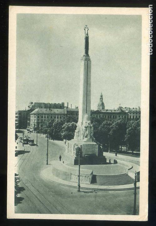 Postales: Letonia. Riga. *Das Freiheitsdenkmal* Nueva. - Foto 1