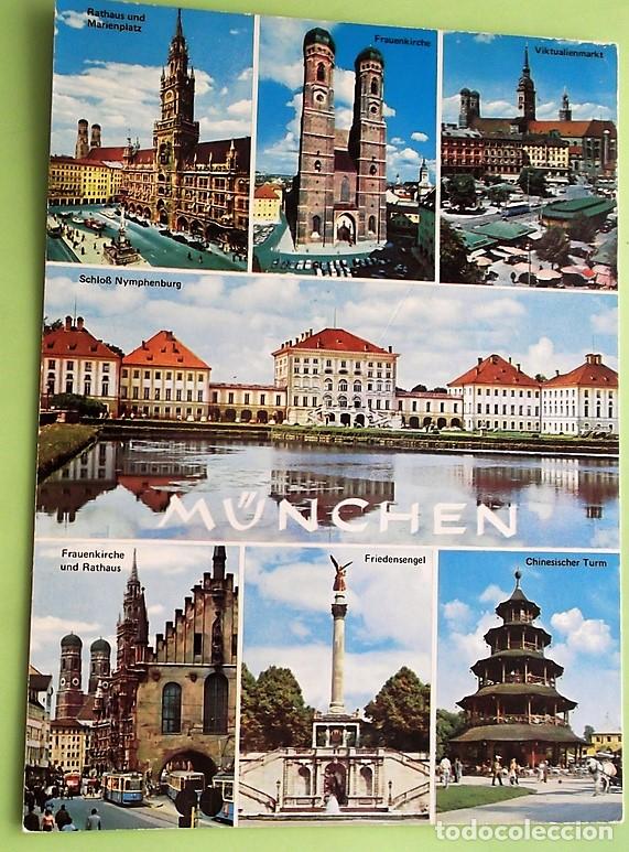 Postales: M&uacute;nich. Vistas varias. Nueva. - Foto 1