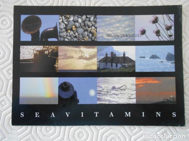 Postales: SEAVITAMINS. DINAMARCA. POSTAL ESCRITA Y SELLADA.
