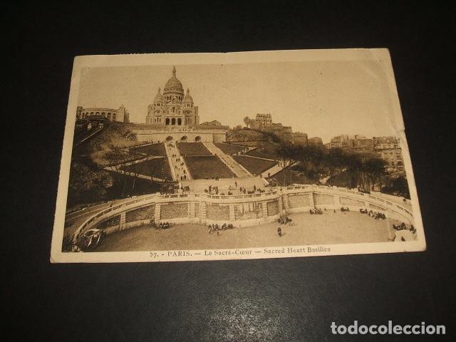 Postales: PARIS EL SAGRADO CORAZON - Foto 1