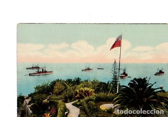 Postales: TARJETA POSTAL DE MADEIRA, PORTUGAL. BRITISH FLEETANCHORED REIDES PALACE HOTEL.