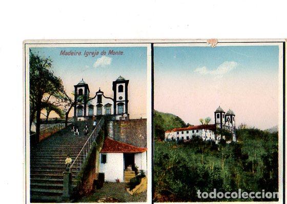 Postkarten: TARJETA POSTAL DE MADEIRA, PORTUGAL. INGREJA DO MONTE.