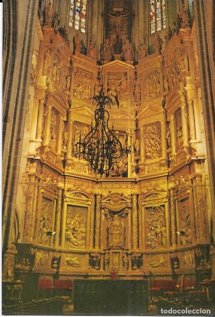 Postales: == B667 - POSTAL - RETABLO DE G. BECERRA - ASTORGA - Foto 1