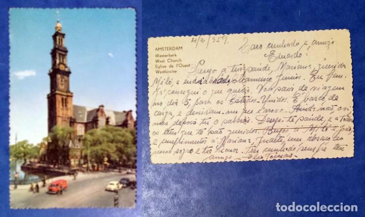 Postales: AMSTERDAM - A&Ntilde;O 1959 - Foto 1