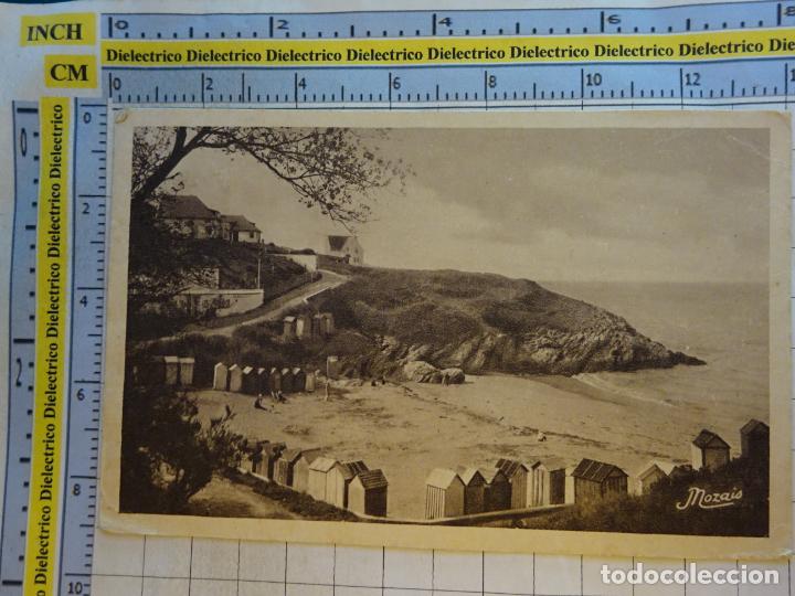 Cartes Postales: POSTAL DE FRANCIA A&Ntilde;OS 10 30. BELLE ILE EN MER. LA PLAGE RAMONETTE A PROXIMITE DU PALAIS 1836