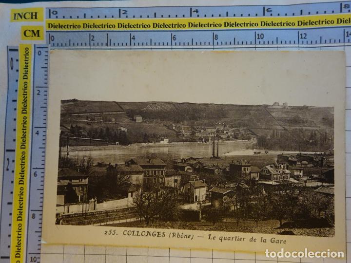 Postais: POSTAL DE FRANCIA A&Ntilde;OS 30 50. COLLONGES, LE QUARTIER DE LA GARE. 1845