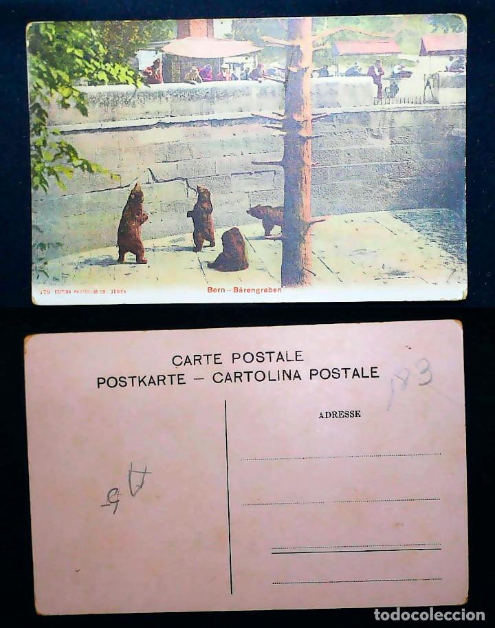 Postales: BERN - B&Auml;RENGRABEN - POSTAL ANTIGUA - Foto 1