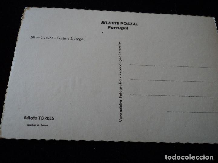 Postales: 200 LISBOA CASTELO S. JORGE - Foto 2