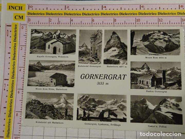 Postales: POSTAL DE SUIZA. A&Ntilde;OS 30 50. GORNERGRAT ALTA MONTA&Ntilde;A 3133 M. 2165