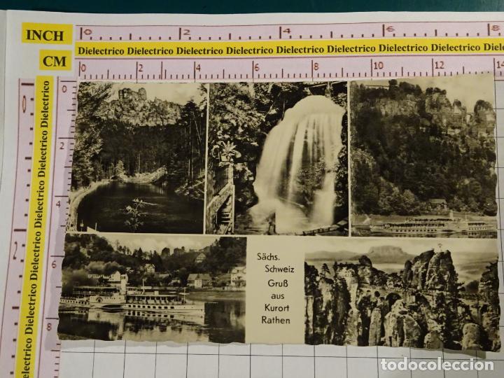 Cartoline: POSTAL DE ALEMANIA. A&Ntilde;OS 30 50. S&Auml;CHSISCHE SCHWEIZ. KURORT RATHEN. 2173