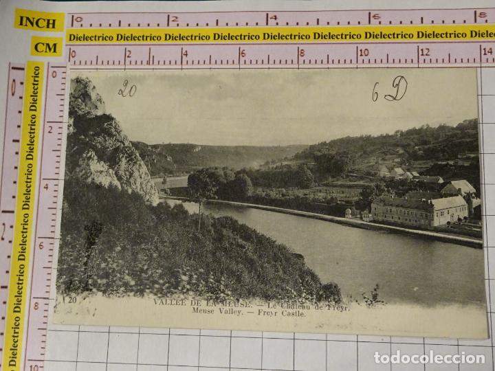 Postales: POSTAL DE B&Eacute;LGICA. A&Ntilde;OS 10 30. VALLE DEL MOSA, CASTILLO DE FREYR. 1716