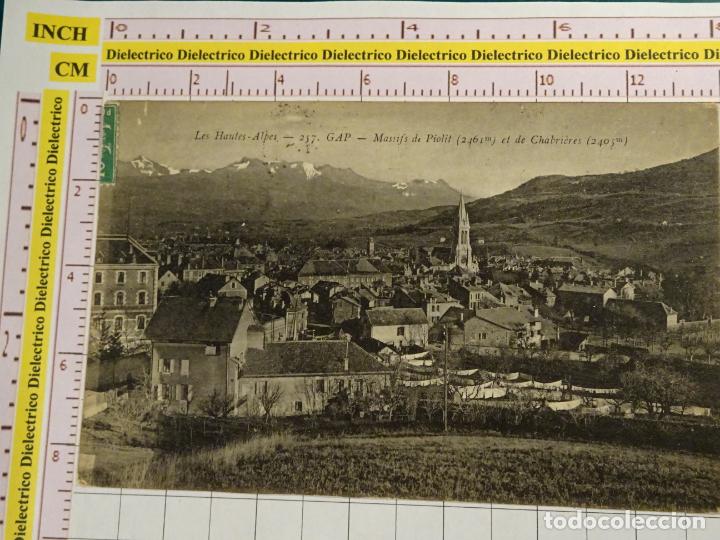 Postales: POSTAL DE FRANCIA. A&Ntilde;OS 10 30. LES HAUTES ALPES. GAP. MASSIFS DE PIOLIT ET DE CHABRIERES. 1819