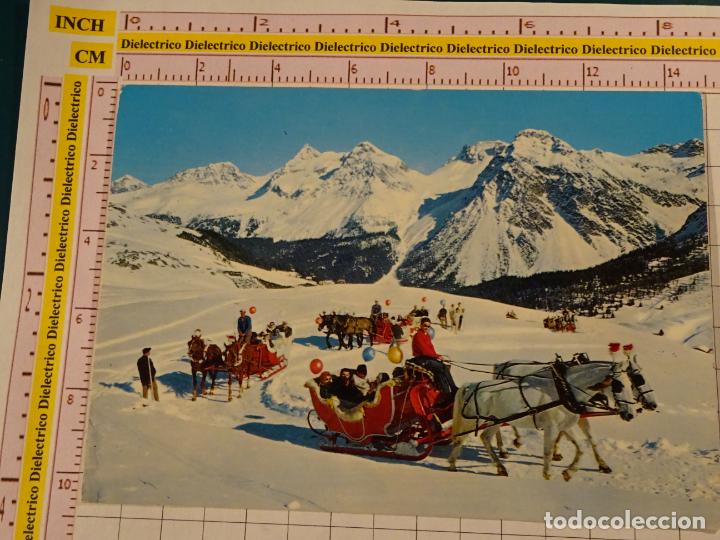 Postales: POSTAL DE SUIZA. AROSA, TRINEOS TURISTAS. 1844