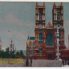 Postales: VICTORIA TOWER & CLOCK TOWER LONDON ST. MARGARET´S 1907