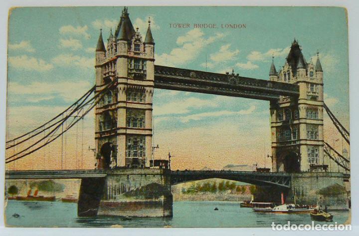 Postales: TOWER BRIDGE LONDON 1921 - Foto 1