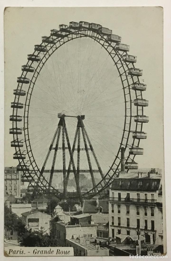 Postales: PAR&Iacute;S. GRANDE ROUE. NORIA. - Foto 1