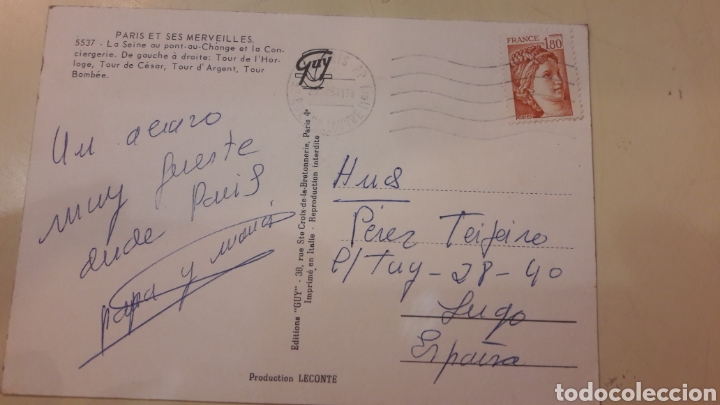 Postales: Postal Paris - Foto 2