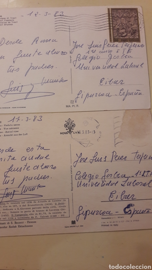 Postales: Roma Florecia 1983 - Foto 2