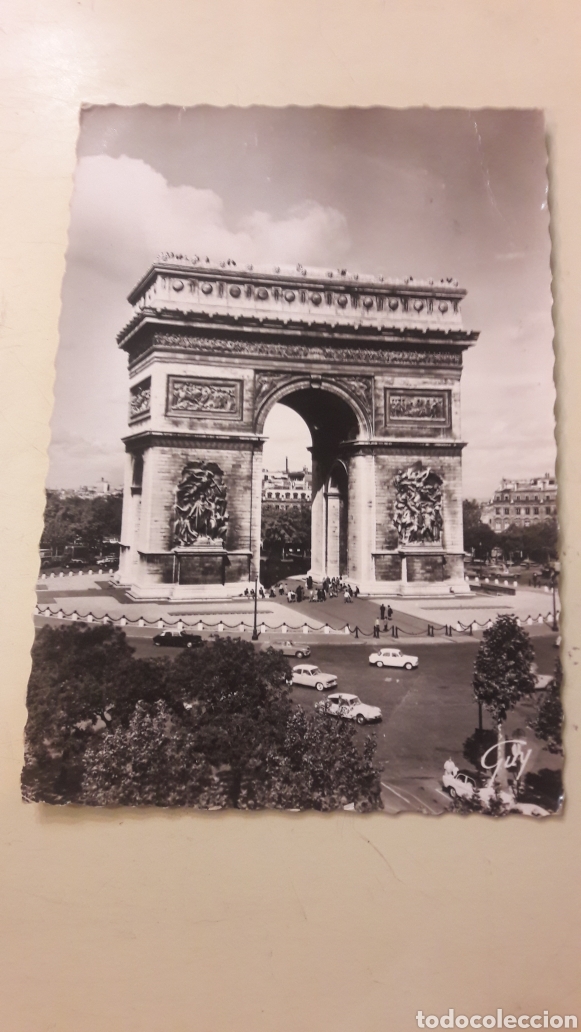 Postales: Postal circulada Paris 1962 - Foto 1
