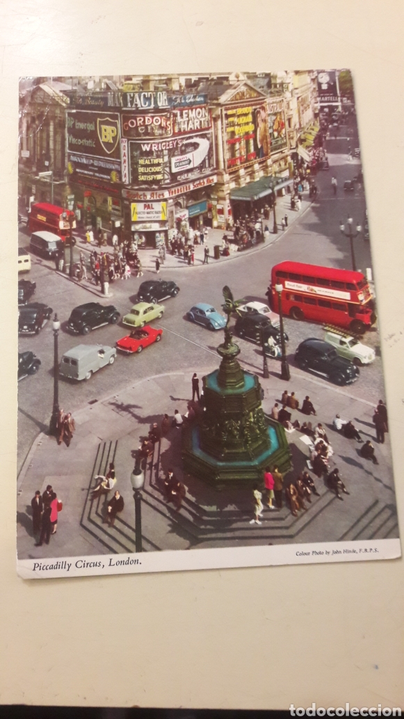 Postales: Londres Circus Picadilly circulada - Foto 1