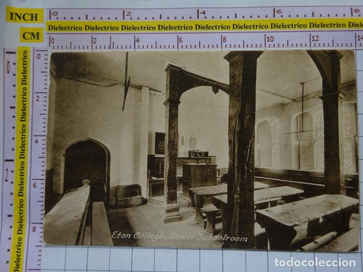 Postales: POSTAL DE INGLATERRA. A&Ntilde;OS 10 30. ETON COLLEGE, LOWER SCHOOLROOM. ESCUELA COLEGIO. 2261