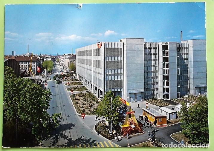 Postales: Basilea. 4030 Mustermesse. Usada con sello. Color - Foto 1