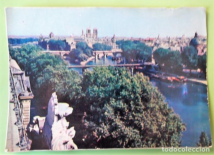 Postales: Par&iacute;s. Perspectiva de la Ciudad. Usada. Color - Foto 1