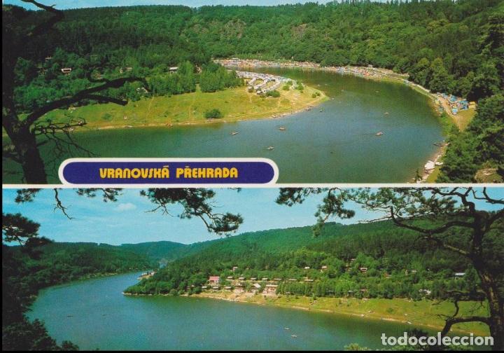 Postcards: Vranovsk&aacute; Přehrada (REPUBLICA CHECA) Embalse EN EL rio Moravia - FOTO MILAN RACEK - S/C