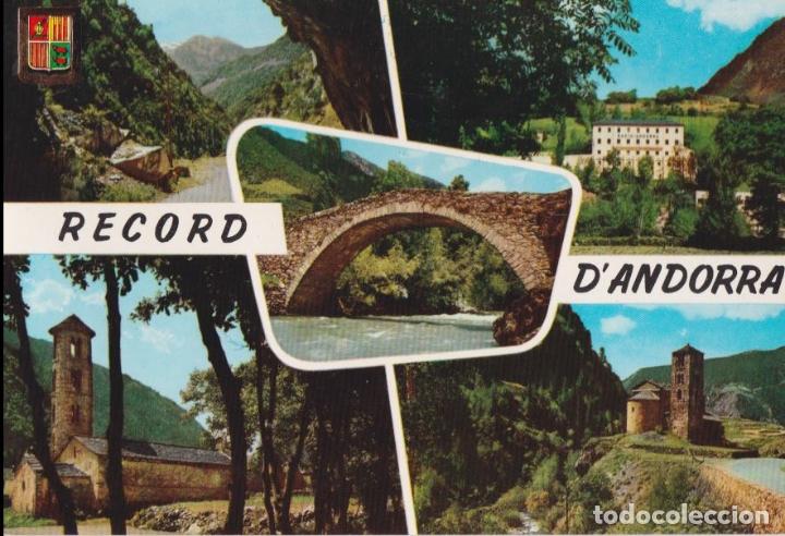 Postcards: VALL D'ANDORRA, LA MASSANA, SANT JULI&Agrave;, PONT D'AIXOVALL - ESCUDO DE ORO N&ordm; 242 - ED.1962 - S/C