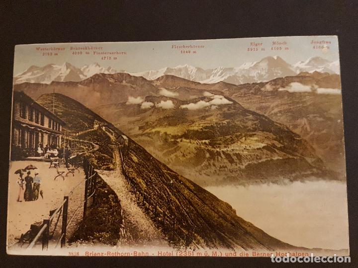 Postales: SUIZA LOS ALPES POSTAL - Foto 1