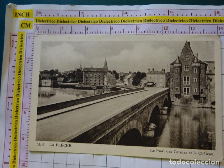 Postkarten: POSTAL DE FRANCIA. A&Ntilde;OS 10 30. LA FL&Egrave;CHE, LE PONT DES CARMES ET LE CH&Acirc;TEAU. 1344