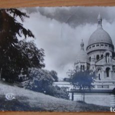 Postales: PARIS. SACRÉ COEUR DE MONTMARTRE. ED. G.A.L.F., 30 RUE CHAPON, PARIS. CIRCULADA.