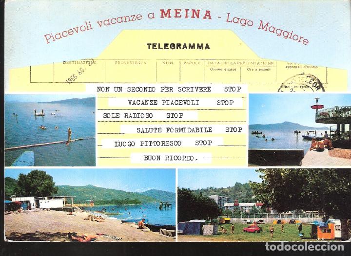 Postcards: Meina. Lago Maggiore. Italia.
