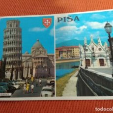 Postales: POSTAL PISA COCHES ANTIGUOS . Lote 160892374