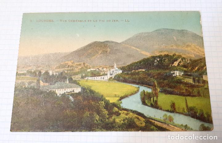 Postales: Postal de Lourdes, escrita - Foto 1