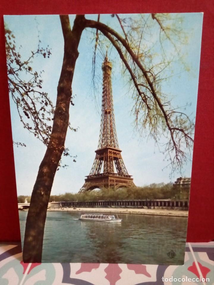 Postales: 5 POSTALES PAR&Iacute;S - TORRE EIFFEL (SIN CIRCULAR) REF: 102/107 - Foto 1