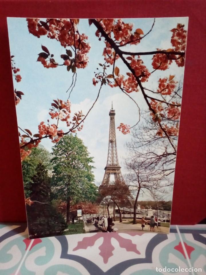 Postales: 5 POSTALES PAR&Iacute;S - TORRE EIFFEL (SIN CIRCULAR) REF: 102/107 - Foto 5