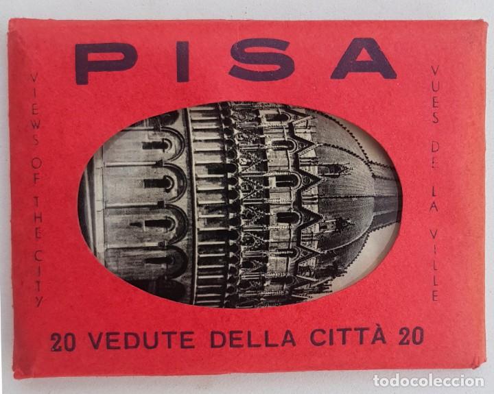 Postais: SOBRE CON 20 FOTOGRAFIAS ANTIGUAS DE PISA 20 VEDUTE DELLA CITTA PISA